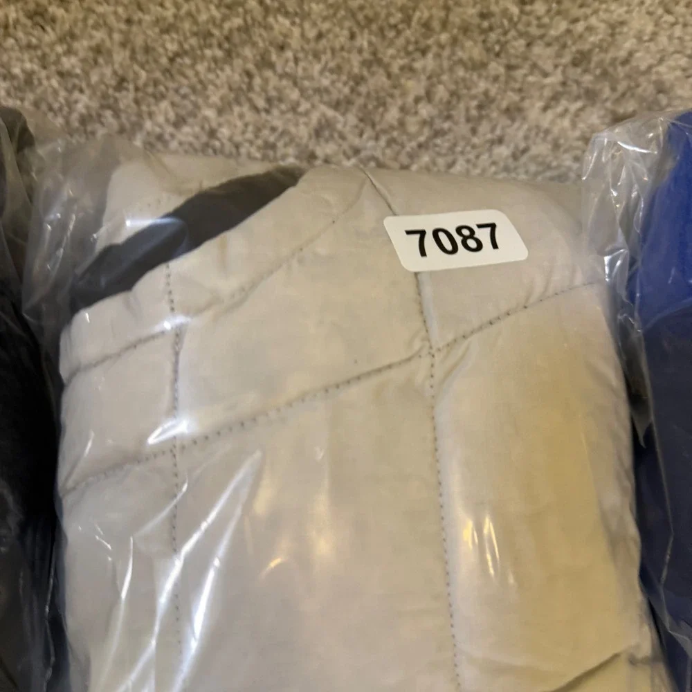 The North Face 550‎ Down Puffer Vest Black Gray Triumph Tae Kwon Do Mens Small